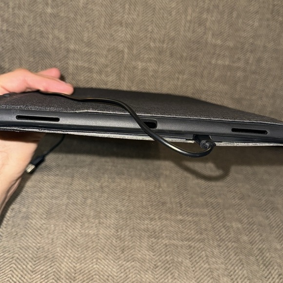 Black ProCase Keyboard Cover Case for Apple iPad Pro 12.9" with PENCIL AND CHGR - Picture 16 of 16